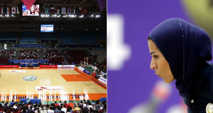basket, Hijab, Sport, Huvudduk